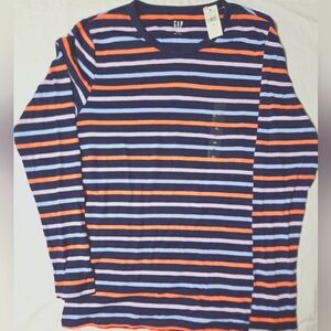 Gap XL Long Sleeve Striped Shirt